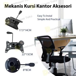 MEKANIS KURSI KANTOR AKSESORIOffice Chair Part Seat Adjuster Plate Kursi