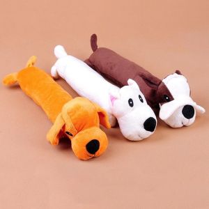 ER52858 Cute Stuffed Interactive Toys Accessories Squeaky for Puppy Cat Dog Squeaky Toys Plush Dog Pet Supplies Dog Chew Toys