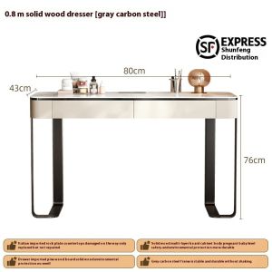 Urban Echo Italian Style Solid Wood Dressing Table