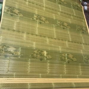Chiếu trúc tây bắc 1m6 x dài 2m chiếu trúc tăm cao cấp hình quạt chiếu trúc cao bằng màu tự nhiênhàng cao cấp nằm mát vào mùa hè