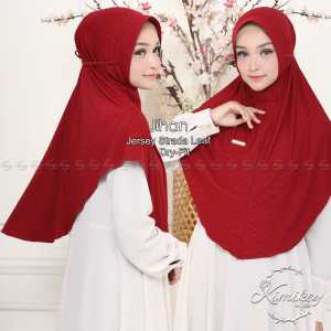 Kimikey Hijab Instan Bergo Jihan Jersey Strada Dry-Fit