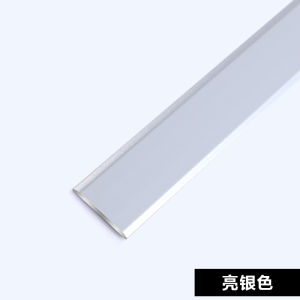 Aluminum flat strip used for flooring door thresholds decorative trim and tile edging