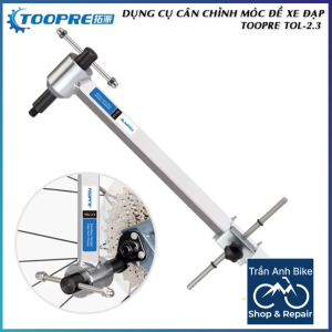 Dụng Cụ Tool Cân Chỉnh Nắn Móc Củ Đề Sau Xe Đạp TOOPRE TOL 2.3 (MÀU BẠC)