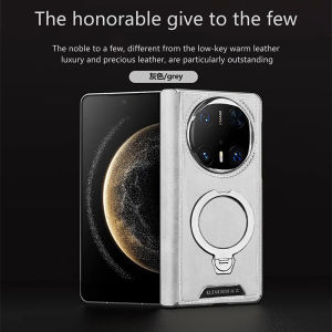 0930[Local Stock] Christmas Halloween magneticed Rotating Bracket Leather Case for Huawei Pura X Max  Mate X7 X6 X5 Wireless Charging Plating Phone Cover h261009