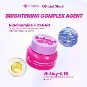 Emina Water Gel Moisturizer 30g - Pelembab Calming Barier Balancing Bright Glow Retinart Acne Clear