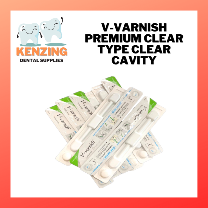 Fluoride Varnish V varnish ( Premium Clear Cavity Varnish) Lazada PH