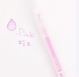 L&S Gifted Stationery Muji Style Colorful Jelly Gel Pen 12 Colors 0.5mm Rainbow Color Journal Pen Drawing Pen Student Stationery糖果色学生简约中性笔