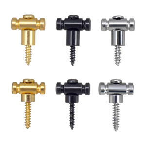 Guitar Roller String Retainers with Mounting Screws Electric Guitar String Trees Guides Retainer Guitar Accessory