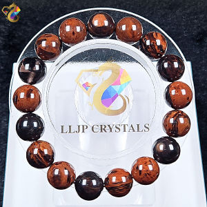 Collection Grade Mahogany Obsidian Bracelet