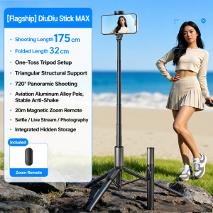 Mini 360° Flexible Selfie Stick Tripod Portable Travel Selfie Stand With Detachable Bluetooth Remote And Fill Light