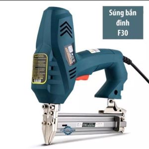 Súng bắn đinh điện F30 súng bắn đinh thẳng máy bắn đinh gỗ dùng điện 220V - sử dụng đinh công nghiệp bắn gỗ
