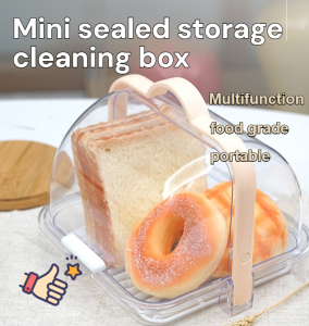 🔥Hot In Stock🔥 Mini sealed cleaning box for storing dishes and portable baby bottle drain rack