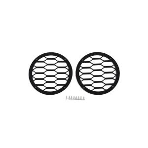 HH8 TESIN Car Front Fog Light Lamp Hoods Protector Cover For Suzuki Jimny 2012-2017 Foglight Decoration Guard Exterior Accessories 6N8Y2