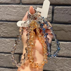 ZEEMIN bc1 ชิ้น Lanyard High-end Luxury สั้น Water DROP คริสตัลแขวนมือถือจี้ลูกปัดนาฬิกาข้อมือโทรศัพท์มือถือ