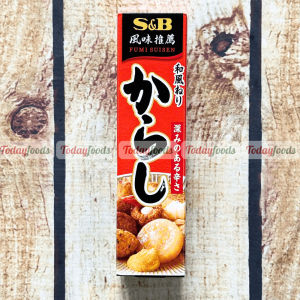 Mù Tạt Vàng Karashi Nhật Bản S&B 43G – Dạng Tuýp Ăn Kèm Tonkatsu Thịt Kho Oden