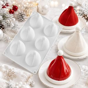 MARBLEX Reusable Mousse Cake Mold Christmas Theme Flexible Baking Mould High Quality Non-Stick Chocolate Dessert Mold DIY Baking