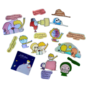 Sticker Hologram The Little Life By Angelofdeathboy สติกเกอร์โฮโลแกรม เจ้าชีวิตน้อย (The Little Life)