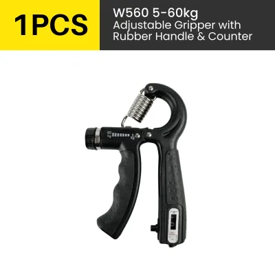 W-20B 5kg-60kg Adjustable Resistance Hand Grip Gripper Wrist Arm Finger Forearm Strengthener Exercise Gym Power Fitness