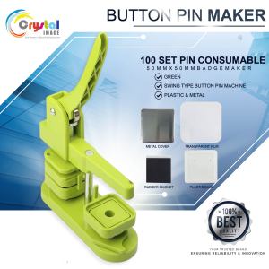 Creative Magnetic Button Pin Maker 50mm x 50mm | Ref Magnet Display | Magnet Button Badge Machine