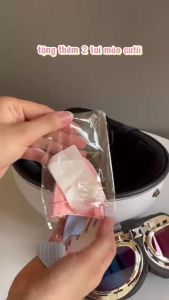 DANSHOP Nón Bảo Hiểm Haly Kính Phi Công Nửa Đầu - Mũ Bảo Hiểm Sơn Phủ Nano Kèm Tai Mèo 2 Màu Siêu Cute THỜI TRANG