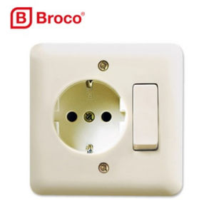 Saklar Engkel Plus Stop Kontak  IB Arde  Broco Asli Berkualitas