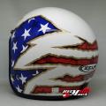 Helm Zeus 385C BD1 Helm Retro Helm Zeus ZS385 ZS-385c. 