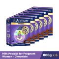 Anmum Materna Pregnancy Milk Powder Chocolate 800G x6. 