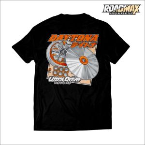 ROADMAX - Daytona Ultra Drive T-Shirt: Firm and Stylish on the Matic 30s Combed Cotton