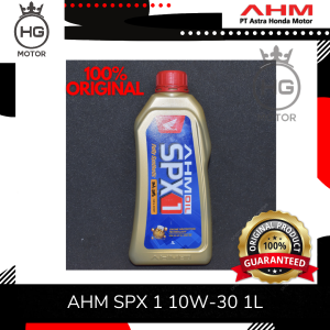 OLI MOTOR AHM SPX 1 SPX1 4T SAE 10W-30 1 LITER FULL SYNTHETIC