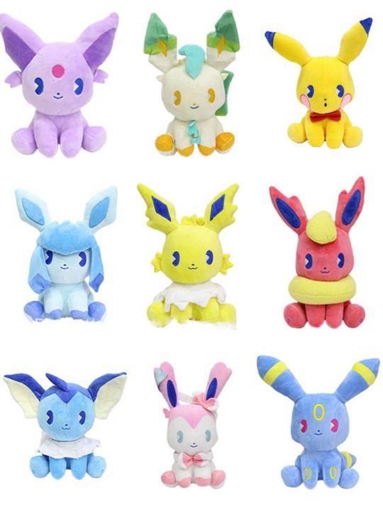 [HOT Plush toys Game HOT 543] 10Style TAKARA TOMY Pokemon Anime Plush ...