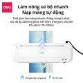 Máy Ép Plastic Khổ A4 Deli Chính Hãng E2132 - Chuyên Dụng, An Toàn Và Dễ Dàng Sử Dụng, Phù Hợp Ép Màng Ảnh, Poster, Tài Liệu Văn Phòng, Tốc Độ Ép Nhanh, Chất Lượng Ép Cao, Thiết Kế Gọn Nhẹ, Bảo Hành 12 Tháng. 