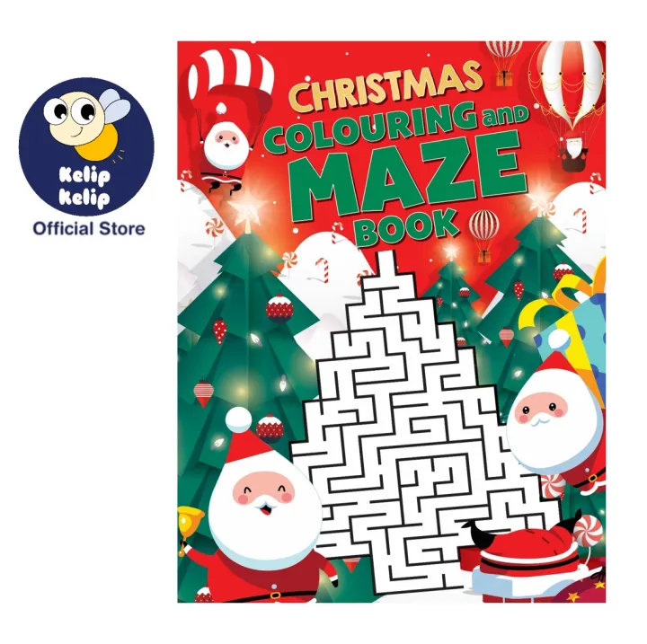 Christmas%20Colouring%20&%20Maze%20Activity%20Book%20For%20Kids%20-%20Image%202