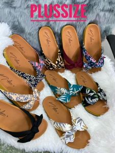 Tiffany Clearance Plus Size Women Sandal - Thick Slipper - Selipar Wanita