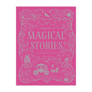 Treasury of Bedtime Stories Book With 100+ Stories & Nursery Rhymes For Kids Hardcover Padded 192 Pages