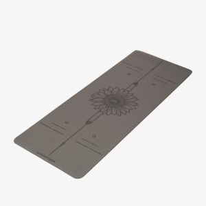 Thảm tập Yoga cao su tự nhiên Louis Yoga SUNFLOWER [không túi+kèm dây đeo] thấm hút tốt nhiều lựa chọn màu