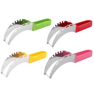 Heavy-Duty Watermelon Slicer Stainless Steel Multi-Function Fruit Tool