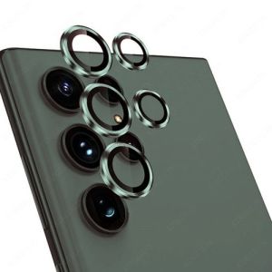 Pelindung Layar Tempered Glass Ring Lensa Kamera Kompatibel Untuk Samsung Galaxy S24 Fe Samsung S24 Samsung S24 Plus Samsung S24 Ultra Samsung S25 Samsung S25 Plus Samsung S25 Ultra Samsung S25 Edge
