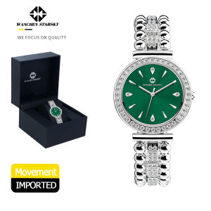 Womens Wristwatch นาฬิกาข้อมือสายเหล็กควอตซ์แฟชั่น สายแสตนเลส ระดับไฮเอนด์ สําหรับผู้หญิง