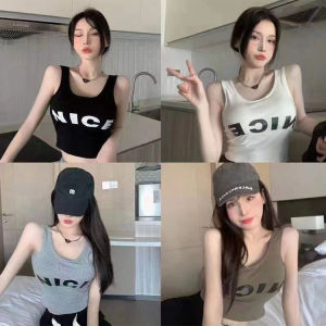 Shopinglagi Bra Sport Wanita Nice Tanpa Kawat Ala Korea BH Sport Yoga Motif Import BR-045