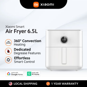 Xiaomi Smart Air Fryer 6.5L | LCD Smart Display | Multi-Functional | Keep Warm | Smart Control | 米家智能空气炸锅 (1800W)