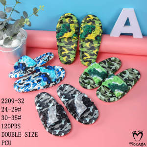 Sandal Anak Laki-Laki Motif Camo Sandal Slop Pop It Anak Laki-laki Sendal Selop Anak Cowok Kekinian 2209-32