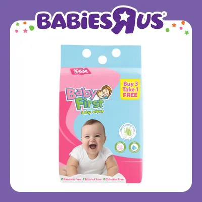 Baby First Wipes 90 Sheets 3+1 Bundle