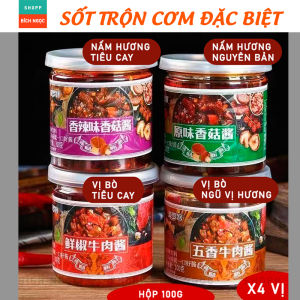 Sốt trộn cơm thần thánh đặc biệt gia vị trộn cơm ăn liền Trung Quốc - lon thiếc 100g