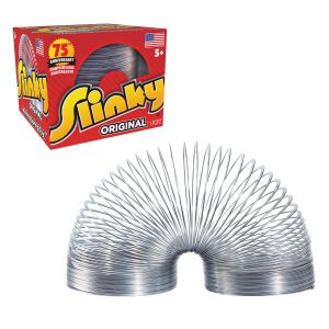 The Original Slinky Walking Spring Toy Metal Slinky Fidget Toys Party Favors and Gifts Toys for 5 Year Old Girls and Boys by Just Play