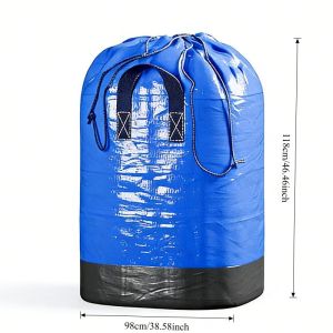 MLADEN Moving Bag Water Resistant Sturdy Duty Storage Tote Sturdy Duty Packing Bag Reinforced Handles for Dorm Room