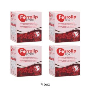 Ferrolip FORTE Iron Complex Multivitamin Supplement Lemon Flavor