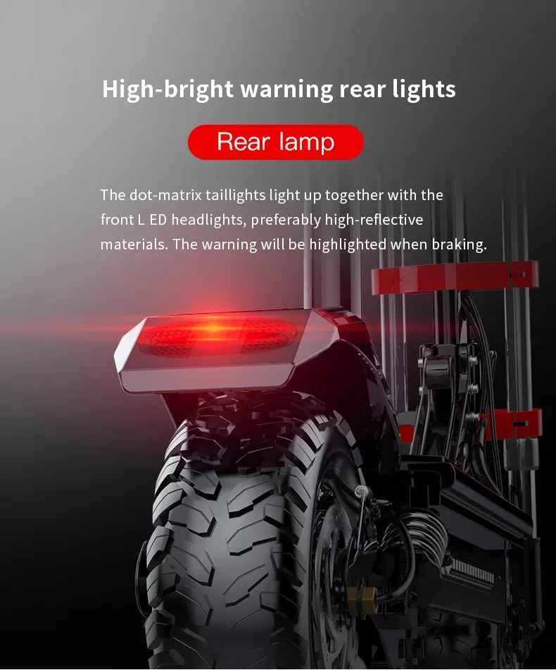 MONSPRIN Q20 สกู๊ตเตอร์ไฟฟ้าออฟโรด ระยะ 40-150km ความเร็ว 55KM/H รับ 200 kg scooterไฟฟ้า สกูดเตอร์ สกู๊ตเตอร์ใหญ่ SEALUP