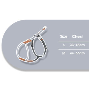 HamshMoc Pet Round Rope Vest Eco Friendly Polyester Zinc Alloy Buckle Comfort Fit Outdoor