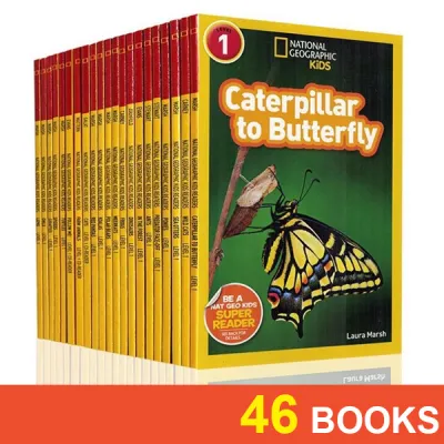 [SG Stock] National Geographic Kids Pre reader/1/2/3 Point Readable (155 Books)