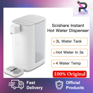 【Ready Stock]】 SciShare Smart Instant Heating Water Dispenser 3L 4 Temperature Control Healthy Water Desktop Water Heater S2301
